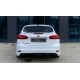 Спойлер Sedan LIP (Sunplex, чорний) (107,2см *5,5см) для Ford Focus III 2011-2017 рр