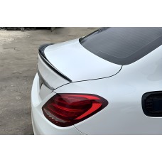 Спойлер LIP (Sunplex, чорний) (125,9см *6см) для Mercedes C-сlass W205 2014-2021рр