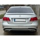 Спойлер LIP (Sunplex, чорний) (130,5см* 5,8см) для Mercedes E-сlass W212 2009-2016рр