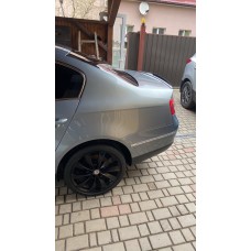 Спойлер LIP (Sunplex, чорний) (115,8см * 6,3см) для Volkswagen Jetta 2006-2011 рр