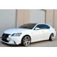 Ветровики с хромированным молдингом (4 шт, HIC) для Lexus GS 2011-2020 гг