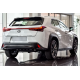 Вітровики з хромованим молдингом (4 шт, HIC) для Lexus UX 2018- рр