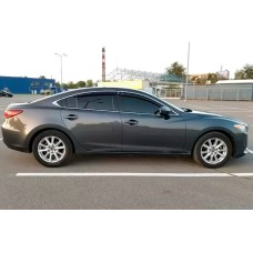 Вітровики з хромованим молдингом SD (4 шт, HIC) для Mazda 6 2012-2024 рр