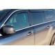 Ветровики с хромированным молдингом (4 шт, HIC) для Mercedes GLE W167 2018- гг