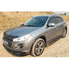 Вітровики (4 шт, HIC) для Peugeot 4008 2012-2017 рр