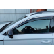 Ветровики с хромированным молдингом (4 шт, HIC) для Skoda Karoq 2018- гг