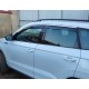 Вітровики з хромом (4 шт, HIC) для Skoda Karoq