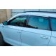 Ветровики с хромированным молдингом (4 шт, HIC) для Skoda Karoq 2018- гг