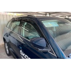 Вітровики (4 шт, HIC) для Skoda Kodiaq 2016-2023 рр