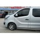 Ветровики на окна (2 шт, HIC) для Opel Vivaro 2015-2019 гг