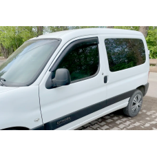 Ветровики 11 см (2 шт, HIC) для Peugeot Partner 1996-2008 гг