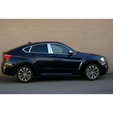 Комплект окантовки окон (18 шт) для BMW X6 F-16 2014-2019 гг