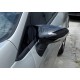 Накладки на зеркала BMW-style (2 шт) для Ford Fiesta 2008-2017 гг