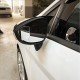 Накладки на зеркала BMW-style (2 шт) для Ford Fiesta 2008-2017 гг