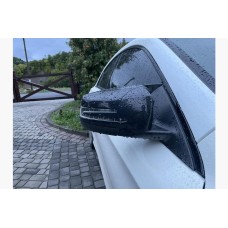 Накладки на зеркала AMG-Look (2 шт) для Mercedes GLA X156 2014-2019 гг
