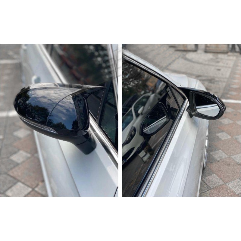 Накладки на зеркала BMW-style (2 шт) для Opel Astra K 2016-2021 гг