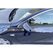 Накладки на зеркала BMW-style (2 шт) для Opel Insignia 2017-2022 гг