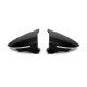 Накладки на дзеркала BMW-Style (2 шт) для Seat Leon 2013-2020 рр