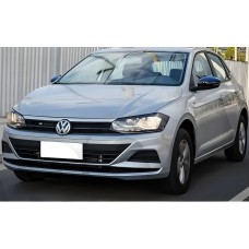 Накладки на зеркала RLine-Look (2 шт) для Volkswagen Polo 2017- рр