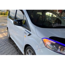 Накладки на дзеркала BMW-style (2018-2025, 2 шт) для Ford Courier рр