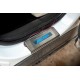 Накладки на пороги Libao LED (4 шт, нерж.) для Ford Kuga/Escape 2013-2019 рр
