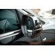 Смужки на дзеркала (2 шт, ABS) для Honda CRV 2012-2016 рр