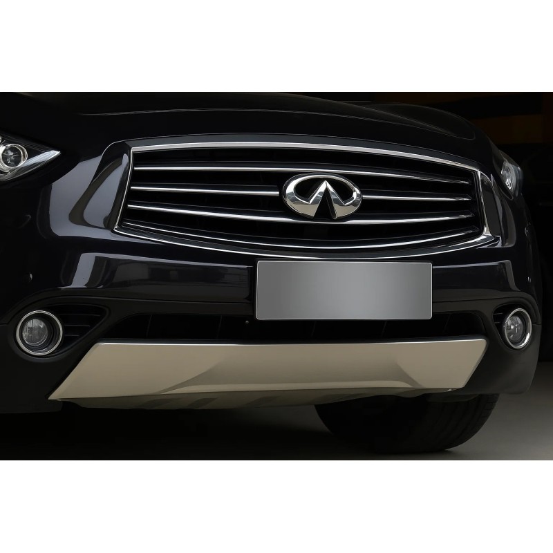 Передня накладка Libao (пластик) для Infiniti QX70 2013-2019 рр