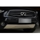 Передня накладка Libao (пластик) для Infiniti QX70 2013-2019 рр
