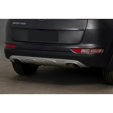 Задние накладки Libao 2015-2019 (пластик) для Kia Sportage
