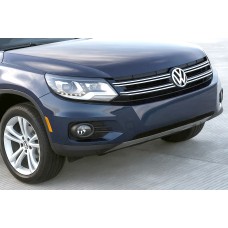 Передняя накладка 2007-2010 (нерж) для Volkswagen Tiguan