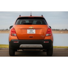 Накладки на задние противотуманки 2013-2016 (2 шт, ABS) для Chevrolet Trax