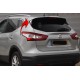 Накладки під спойлер Libao (2 шт, пласт) для Nissan Qashqai/Rogue Sport 2014-2021 рр