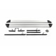 Боковые пороги OEM V2 (2 шт, алюм.) для Nissan X-trail T31 2007-2014 гг