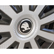 Наклейки на колпачки 54мм (4 шт) для Тюнинг Skoda
