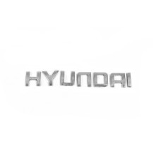 Надпись Hyundai (17.0см на 2.6см ) для Тюнинг Hyundai