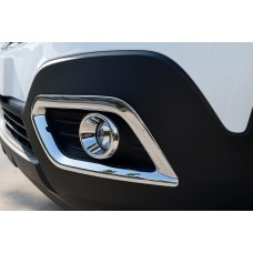 Накладки на протитуманки Libao (2 шт, пласт) для Opel Mokka 2012-2021 рр
