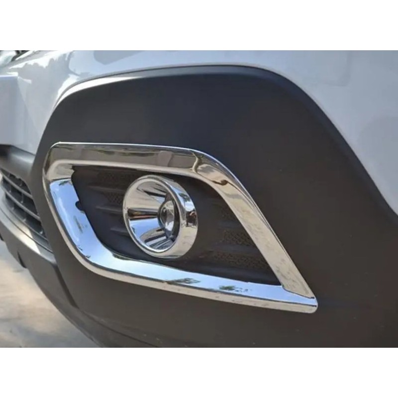 Накладки на противотуманки Libao (2 шт, пласт) для Opel Mokka 2012-2021 гг
