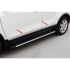 Молдинги дверные Libao (4 шт, пласт) для Opel Mokka 2012-2021 гг