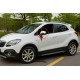 Накладки на дзеркала Libao (2 шт., пласт) для Opel Mokka 2012-2021 рр