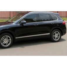 Молдинги дверные Libao (4 шт, пласт) для Porsche Cayenne 2010-2017 гг