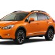 Дверные молдинги (4 шт, пласт) для Subaru XV 2011-2017 гг