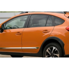 Дверные молдинги (4 шт, пласт) для Subaru XV 2011-2017 гг
