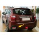 Накладки на задние габариты Libao (2 шт, пласт) для Subaru XV 2011-2017 гг