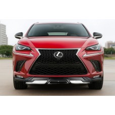 Передня та задня накладки V2 (2 шт) для Lexus NX 2014-2021 рр