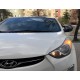 Накладки на дзеркала із вирізом під поворот BMW-style (2 шт) для Hyundai Elantra (MD/UD) 2011-2015 рр