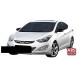 Накладки на дзеркала із вирізом під поворот BMW-style (2 шт) для Hyundai I-30 2012-2017 рр