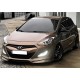 Накладки на дзеркала із вирізом під поворот BMW-style (2 шт) для Hyundai I-30 2012-2017 рр