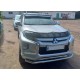 Дефлектор капота (2019-2025, EuroCap Dragon) для Mitsubishi L200 рр