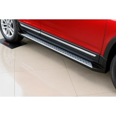Бокові пороги OEM (2 шт., алюміній) для Chery Tiggo 5