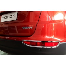 Накладки на задние габариты Libao (2 шт, пласт) для Chery Tiggo 5